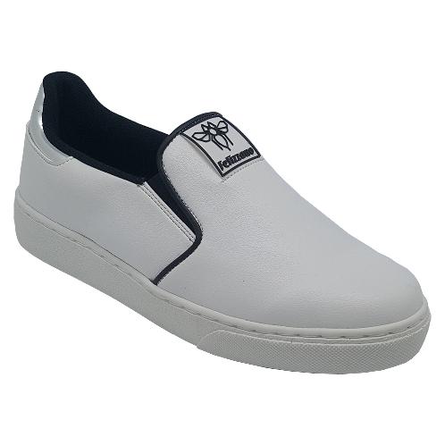 Felizzano Casual Slip-On Sneakers for Women, 879640, White